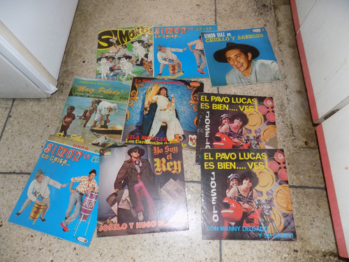 Simon Diaz , Joselo , Salsa , Gaitas . Lp Viniles Precio Por