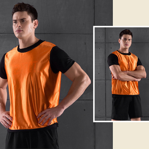 (o) Chaleco De Equipo De Entrenamiento De Fútbol Con Camiset