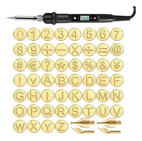 Set De Soldador Pirográfico Con Regulación De Temperatura.