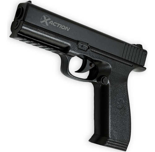 Pistola Replica Balines Metal 4.5 Mm Aire Comprimido Co2 Negro 114.3 Mm
