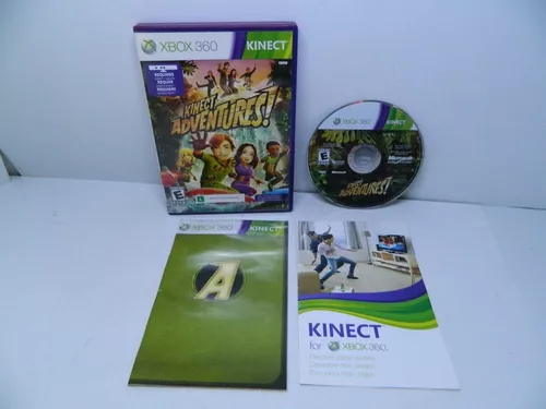 Jogo Kinect Adventures - Xbox 360 Mídia Física Usado