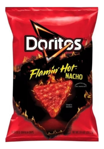Doritos Flamin' Hot Nachos 262grs Grandes Importadas