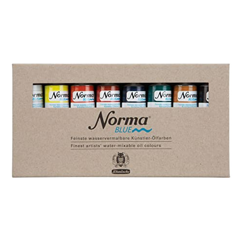 Norma® Azul, 71200097, Set De Cartulina, 8 X 35 Ml, Al...