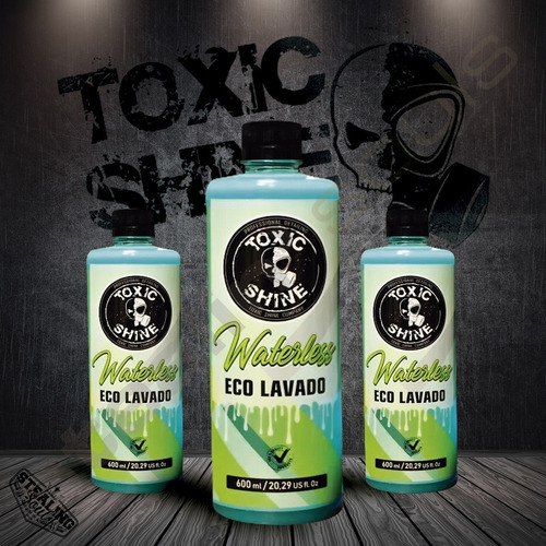 Imagen 8 de 10 de Toxic Shine | Kit / Combo De Lavado Completo | G O L D #06