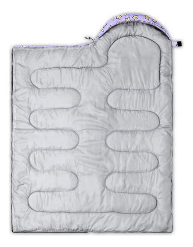 Saco De Dormir Unicornio Ligero Y Cálido Para Niños Y Niñas B-unicornio Ubicación De La Cremallera