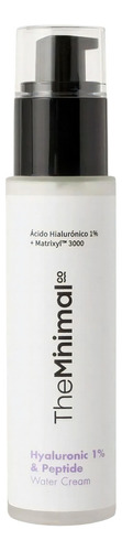 Crema Hidratante Hialurónico 1% The Minimal Co 50gr Skincare Momento de aplicación Día/Noche Tipo de piel Todo tipo de piel