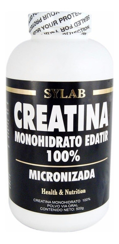 Creatina Monohidrato Edatir 300 Gr Sylab