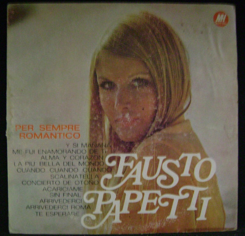 Fausto Papetti- Per Sempre Romantico -lp Vinilo