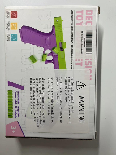 Shell Ejecting Toy 1911 Llessoo, 2 Paquetes, Fidget Toys, Co