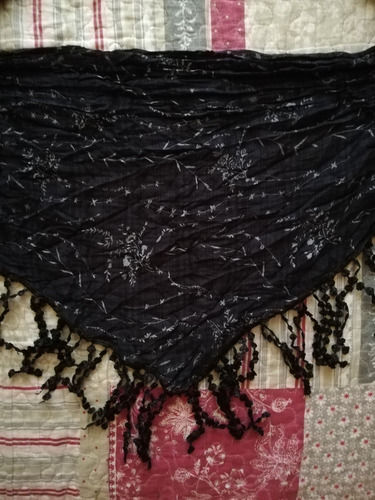 Manto Para Belly Dance Negro