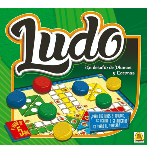 Imagen 4 de 7 de Juego De Mesa Ludo Desafío Plumas Y Coronas Implas La Plata