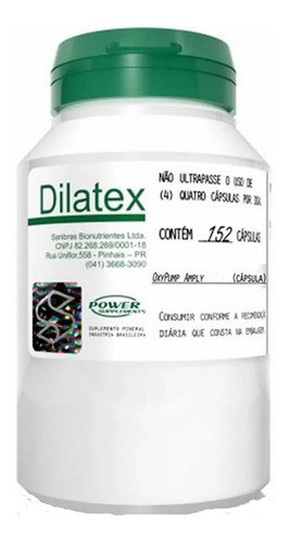 Vasodilatador - Dilatex 152 Capsulas - Power Supplements