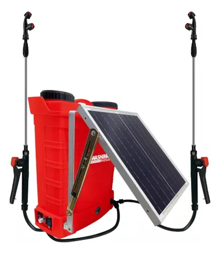 Mochila fumigadora con panel solar hotsell