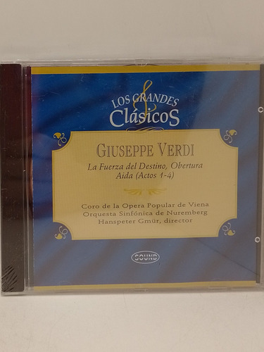 Verdi La Fuerza Del Destino, Obertura, Aida Cd Nuevo 