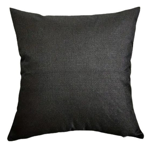 1 Cojin De Lino Varios Colores Decoracion Negro Lino