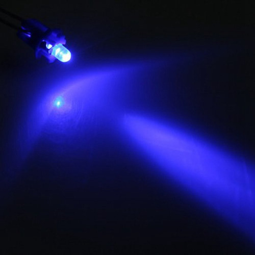 Cx 10 Bombillas Led Dash B8-5d T5 Con Soporte Tuning Au