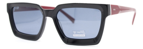 Lentes De Sol Traffic - 248 Diseño Negro Y Rojo C1