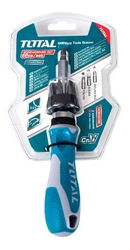 Desarmador Ratchet Set 1 + 7 Pcs De Puntas 8pcs