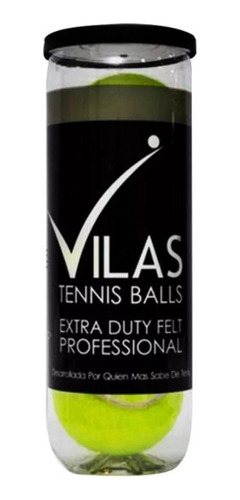 Dribbling Pelota Tenis Unisex Vilas One Amarillo Ras