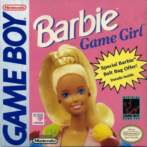 Barbie Game Girl Usado Game Boy Físico Vdgmrs