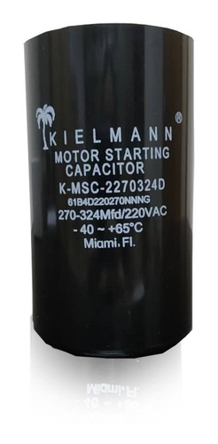 Capacitadores De Arranque Kielmann 270-324/220v