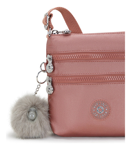 Bolsa Pequeña Kipling Mod. Alvar Xs Metallic Maple Original