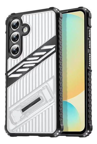 A Funda Para Samsung Galaxy A55 5g, Ultraligera, Militar, Con Soporte Integrado