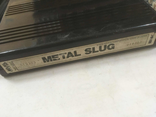 Metal Slug Para Neo Geo Mvs Em Bom Estado