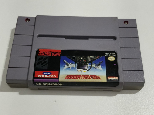 Un Squadron Snes Super Nintendo Original (Usado)