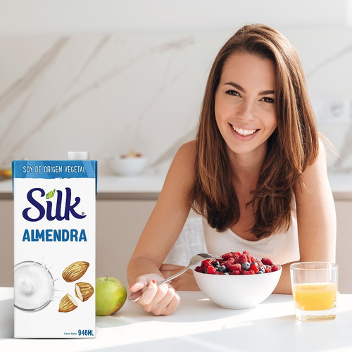 Six Pack Leche Silk Almendra Original 946 Ml