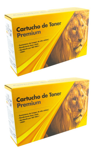 2 Pza Toner X3550x Con Chip Compatible Con 3550