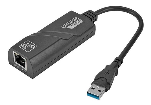 Adaptador De Red Usb 3.0 A Gigabit/ethernet/rj45 Tda Lince