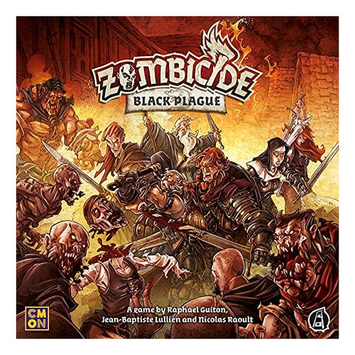 Juego De Mesa Zombicide, La Plaga Negra/cooperativo