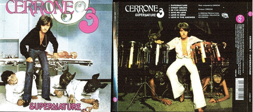 Cerrone 3 Cd Supernature Booklet Europeo Nuevo Cerrado Envio