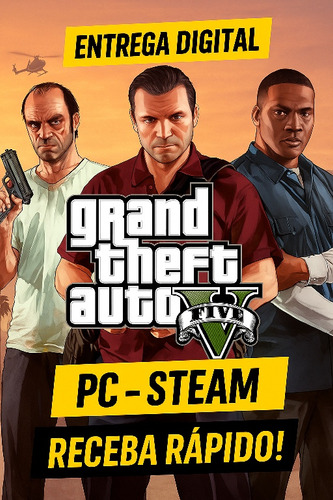 Gta V Versão Para Pc Entrega Imediata