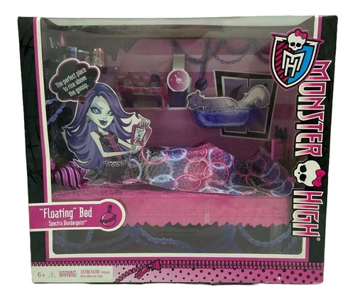 Monster High Cama Spectra Vondergeist Flotante Playset