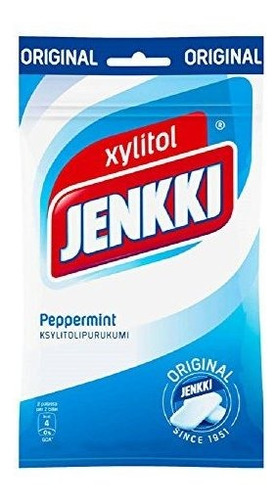 Chicle - Chicle - 10 Bags X 100g Of Jenkki Peppermint - Orig