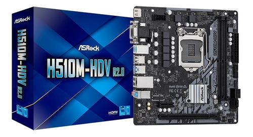 Board Asrock H510m Hdv R2