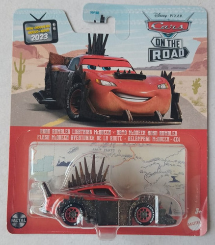 Disney Pixar Cars Road Rumbler Lightning Mcquee (on The Road