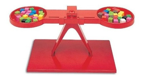 Eta Hand2mind Red Economy Plastic Math Balance Para Niños