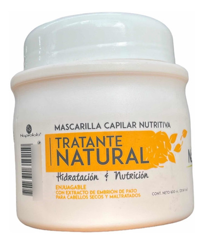 Mascarilla Tratante Natural X600 Naprolab