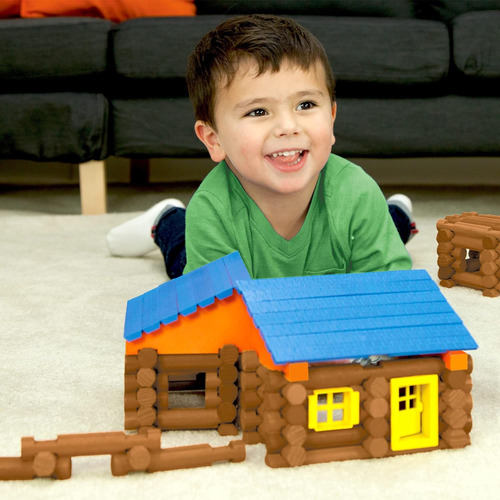 Juego De Construccion Oak Creek Lodge Lincoln Logs 137 Pi...