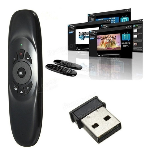 Imagen 6 de 10 de Air Mouse + Teclado Inalámbrico Giroscopio Tv Box Pc Android