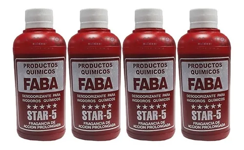 Liquido Disgregante Para Inodoro Portátil Faba X 4