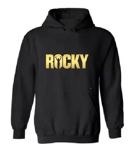 Poleron Estampado Con Diseño De Rocky Balboa Nn