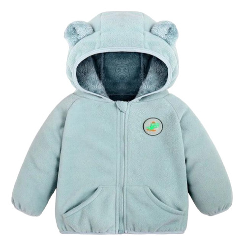 Poleron Polar Niño Con Capucha Jump Kids Bebe 