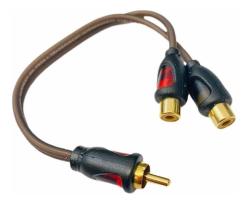 Imagen 2 de 4 de Cable De Rca Y Griega Par 1 Macho 2 Hembras Y2fsr