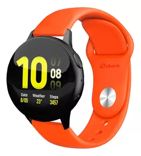 Correa Compatible Samsung Galaxy Watch Active 2 Naranja 20m