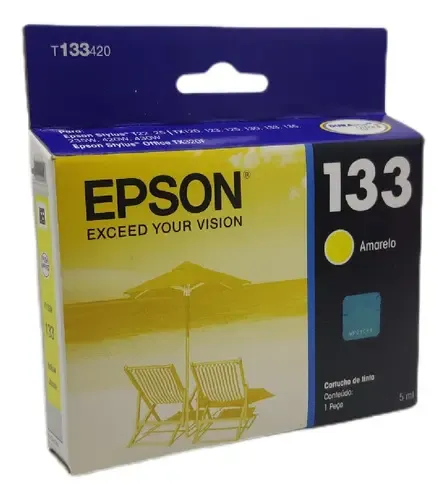 Cartucho Epson T1334 Amarelo 5ml