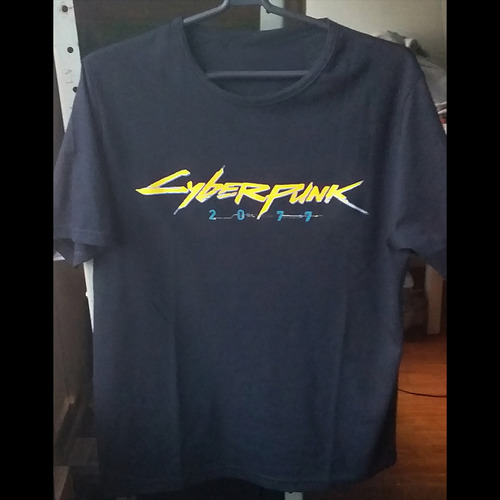Camiseta Cyberpunk 2077 - Samurai - Camisa Jogo